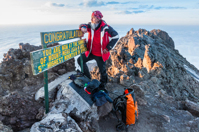 Mt Meru Climbing